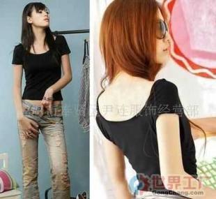 批發(fā)雙面穿大U領(lǐng)打底衫 時(shí)尚與實(shí)用的完美結(jié)合